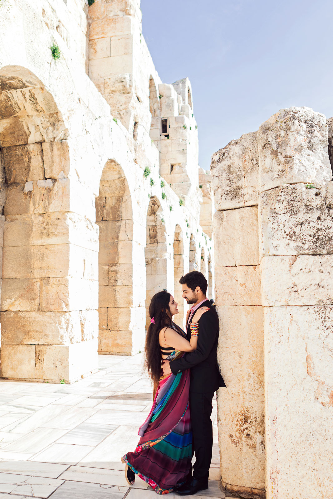 pre-wedding photo session in Athens