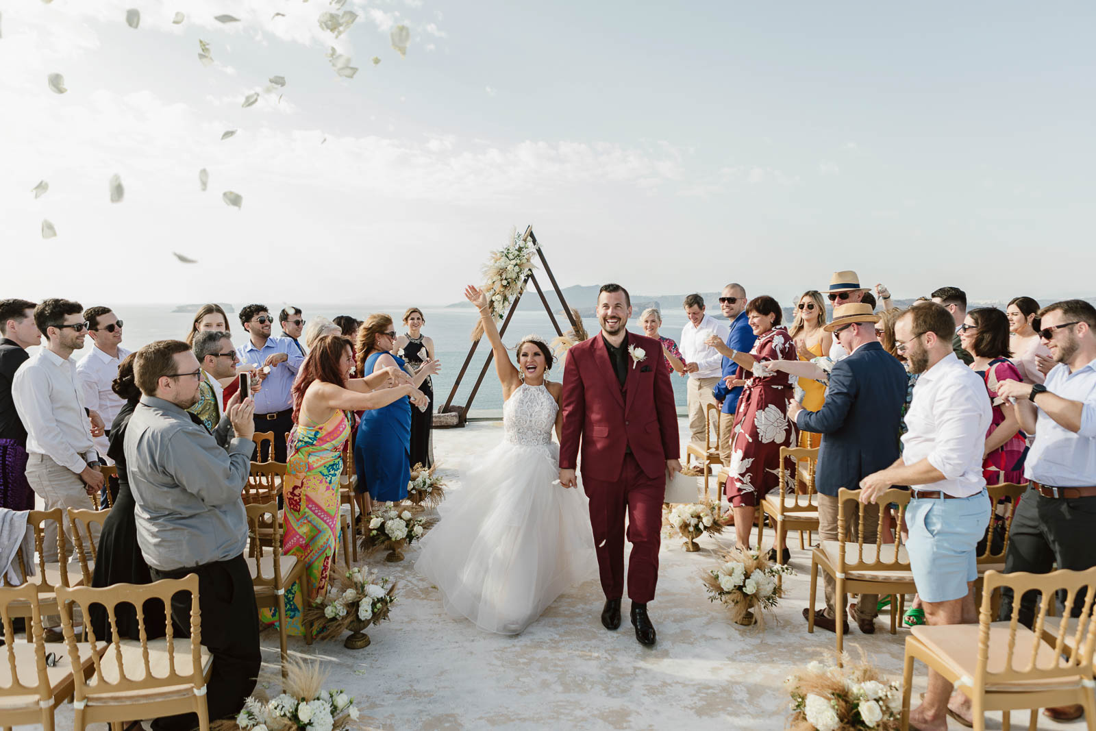 WEDDING IN “CAVO VENTUS”- SANTORINI